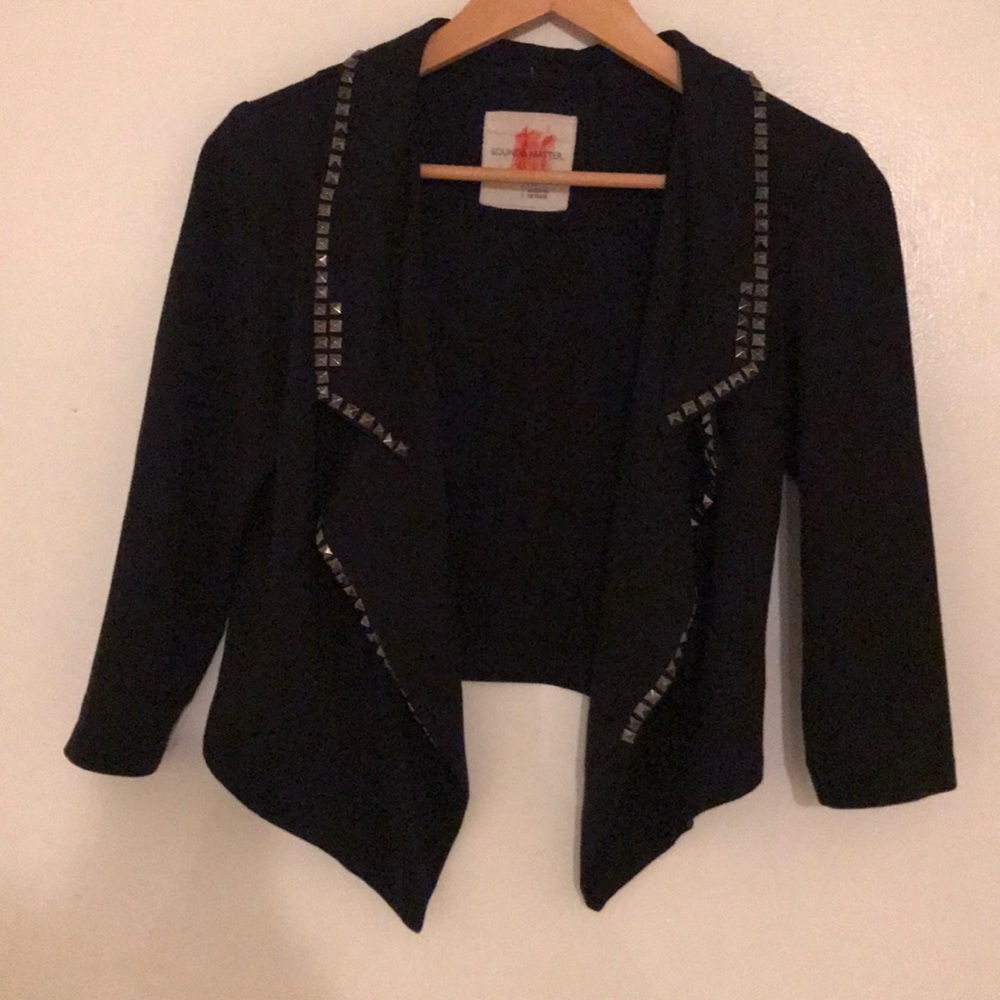 Sound & Matter cropped jacket Medium